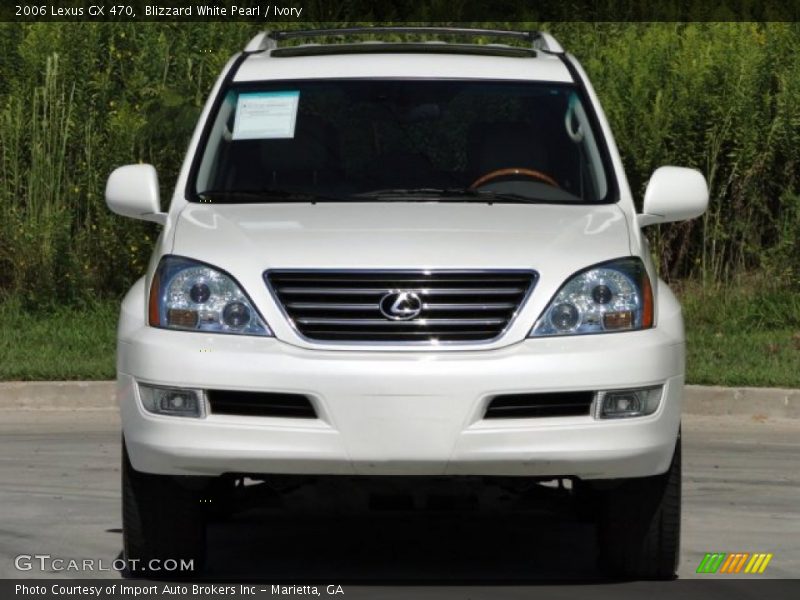 Blizzard White Pearl / Ivory 2006 Lexus GX 470