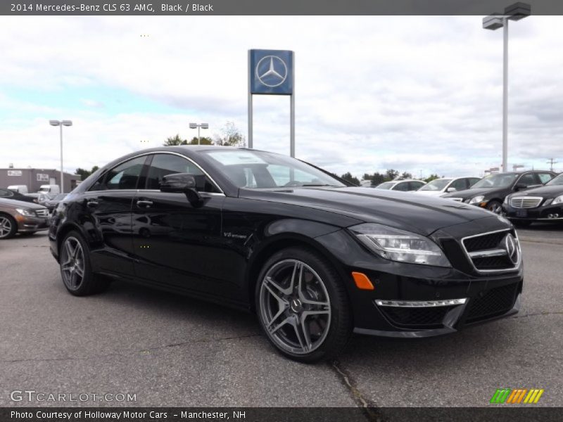 Black / Black 2014 Mercedes-Benz CLS 63 AMG