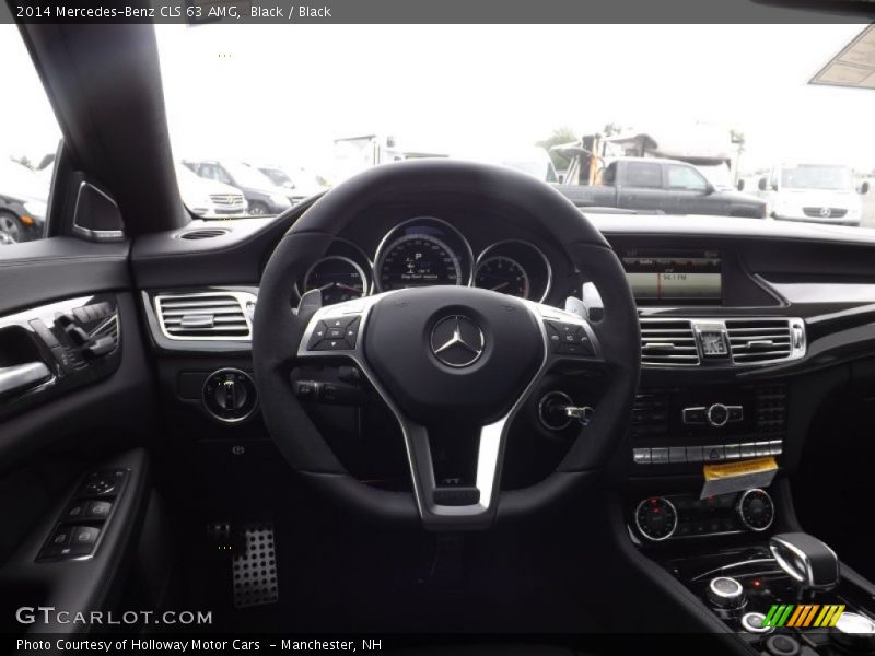 Black / Black 2014 Mercedes-Benz CLS 63 AMG