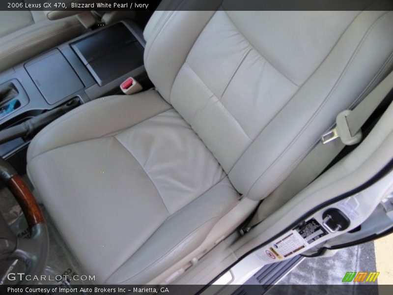 Blizzard White Pearl / Ivory 2006 Lexus GX 470