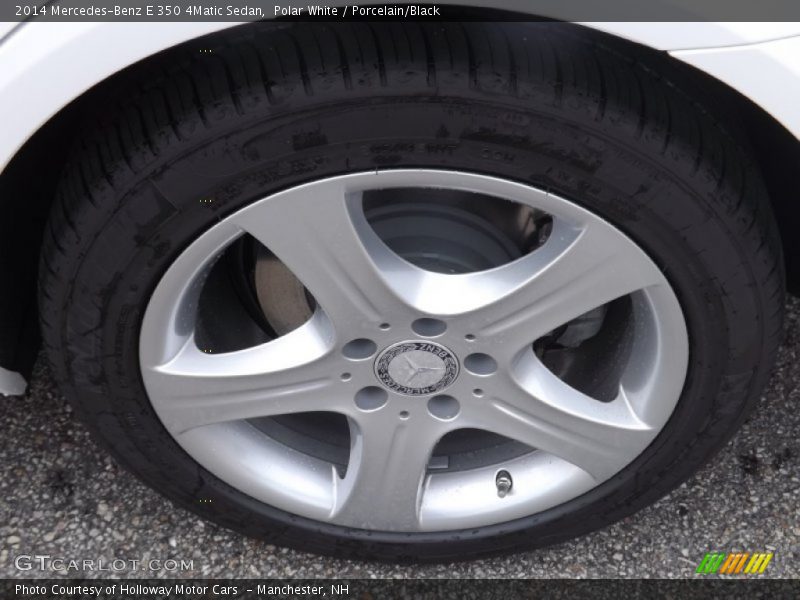 Polar White / Porcelain/Black 2014 Mercedes-Benz E 350 4Matic Sedan