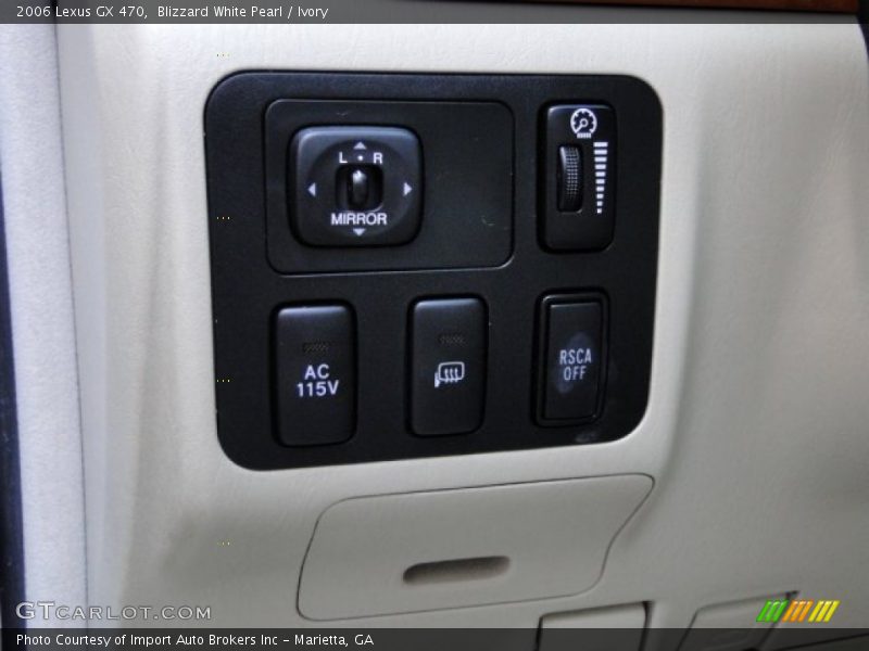 Blizzard White Pearl / Ivory 2006 Lexus GX 470