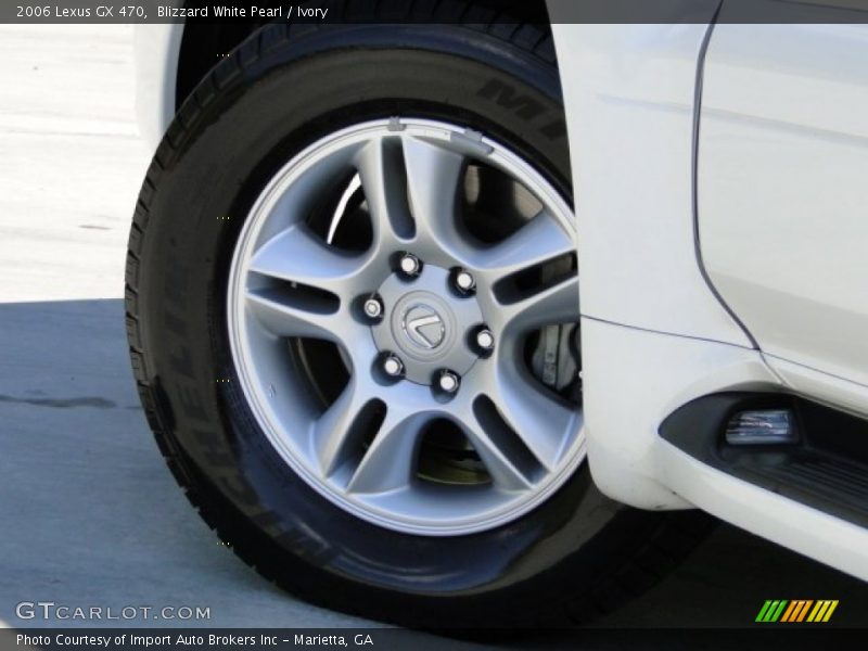 Blizzard White Pearl / Ivory 2006 Lexus GX 470