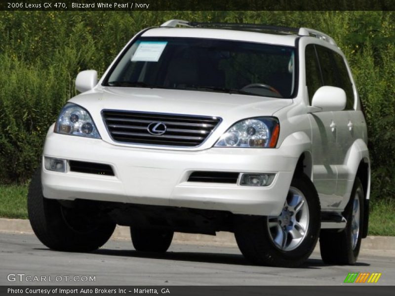Blizzard White Pearl / Ivory 2006 Lexus GX 470