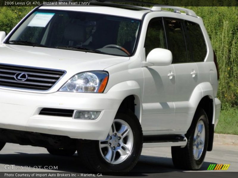 Blizzard White Pearl / Ivory 2006 Lexus GX 470