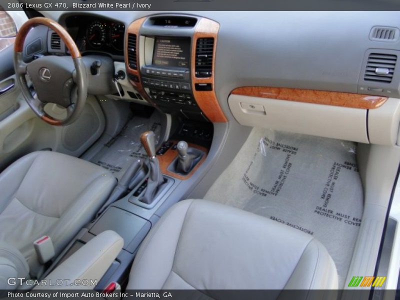 Blizzard White Pearl / Ivory 2006 Lexus GX 470