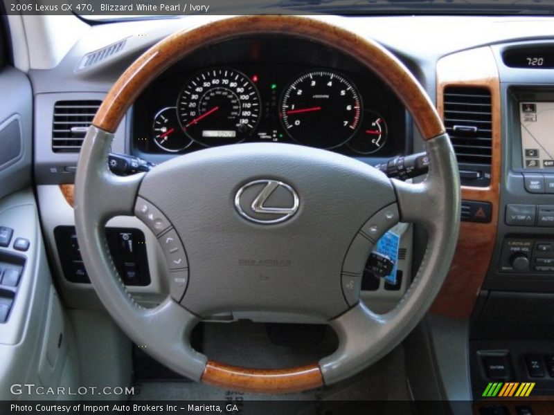 Blizzard White Pearl / Ivory 2006 Lexus GX 470