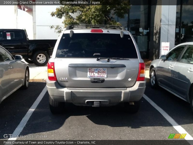 Silverstone Metallic / Agate 2000 Jeep Grand Cherokee Laredo 4x4