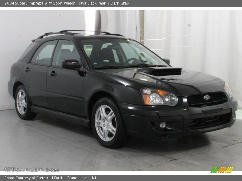 Java Black Pearl / Dark Gray 2004 Subaru Impreza WRX Sport Wagon