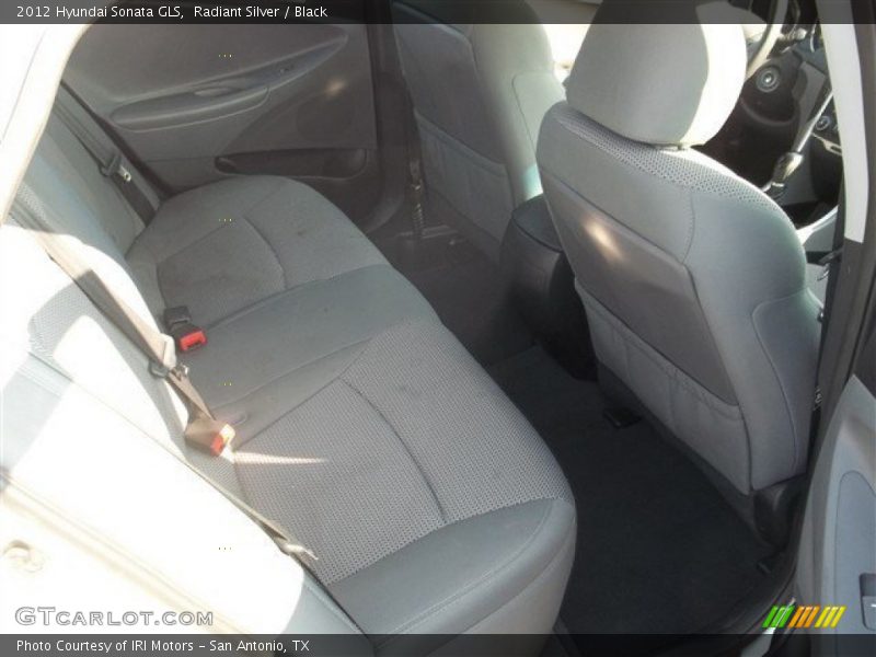 Radiant Silver / Black 2012 Hyundai Sonata GLS