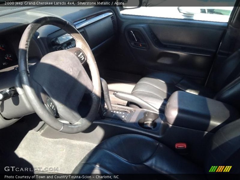 Silverstone Metallic / Agate 2000 Jeep Grand Cherokee Laredo 4x4