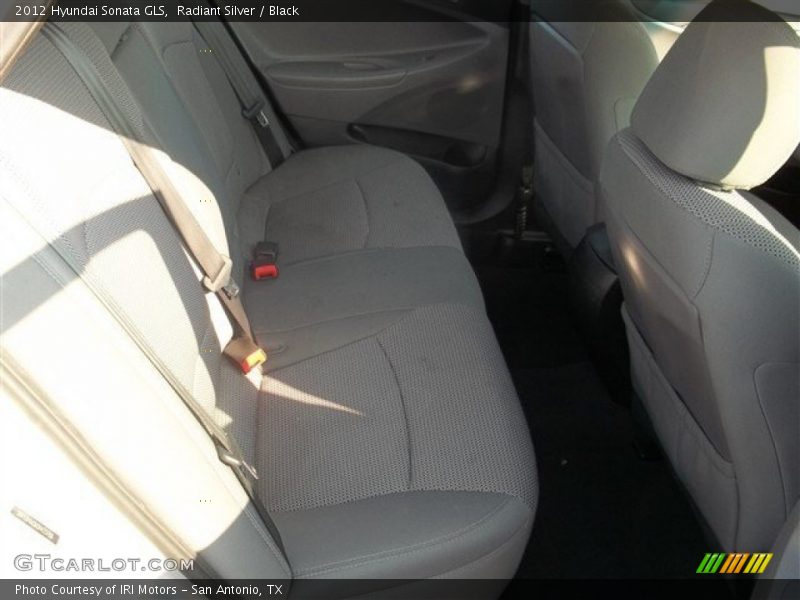 Radiant Silver / Black 2012 Hyundai Sonata GLS