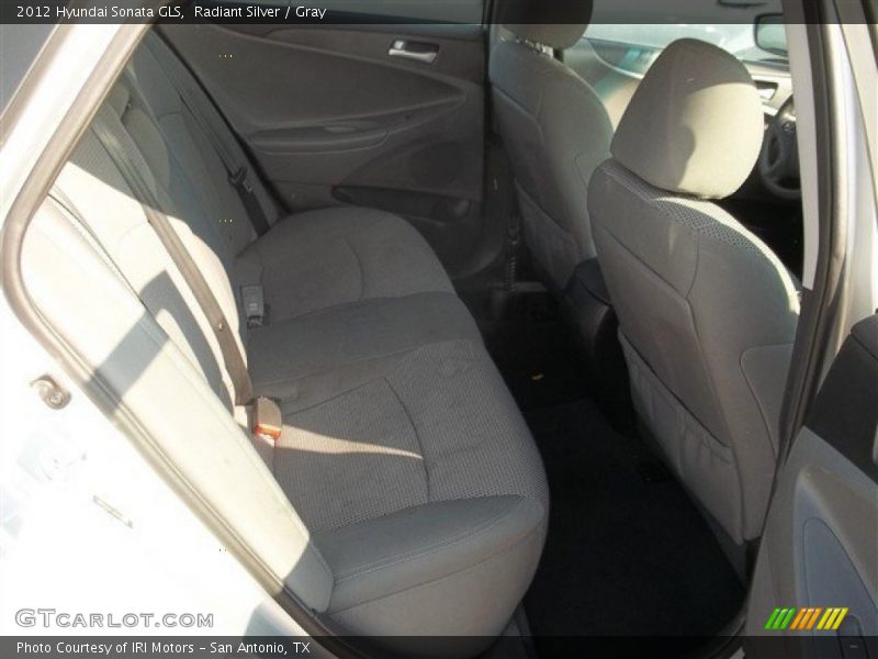Radiant Silver / Gray 2012 Hyundai Sonata GLS
