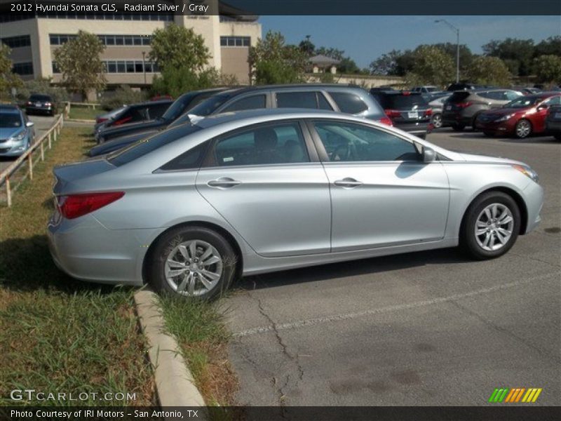 Radiant Silver / Gray 2012 Hyundai Sonata GLS