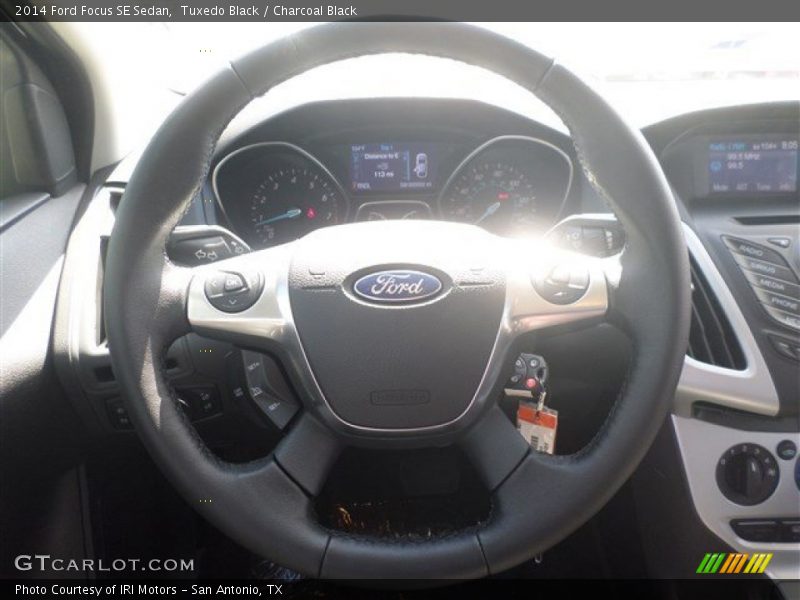 Tuxedo Black / Charcoal Black 2014 Ford Focus SE Sedan