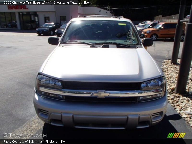 Silverstone Metallic / Ebony 2006 Chevrolet TrailBlazer LS 4x4