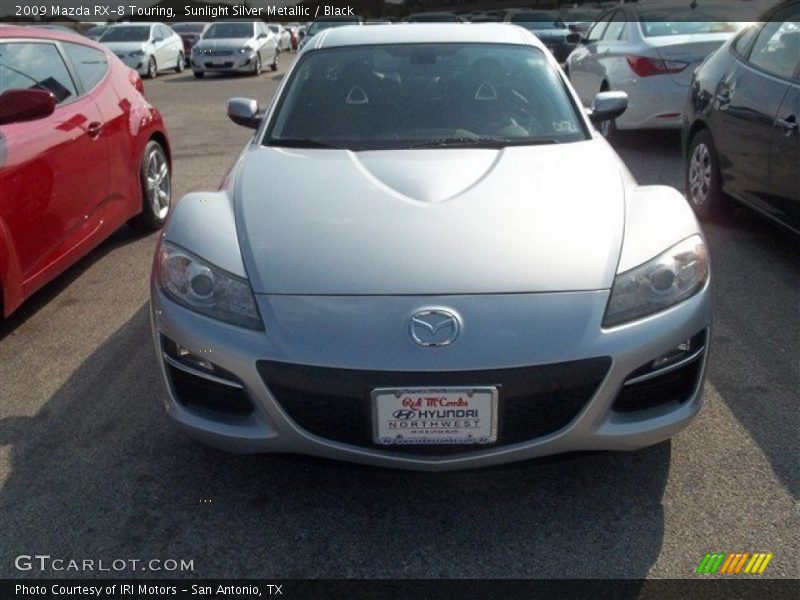 Sunlight Silver Metallic / Black 2009 Mazda RX-8 Touring