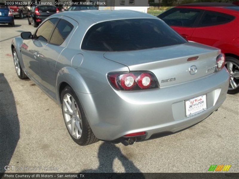 Sunlight Silver Metallic / Black 2009 Mazda RX-8 Touring