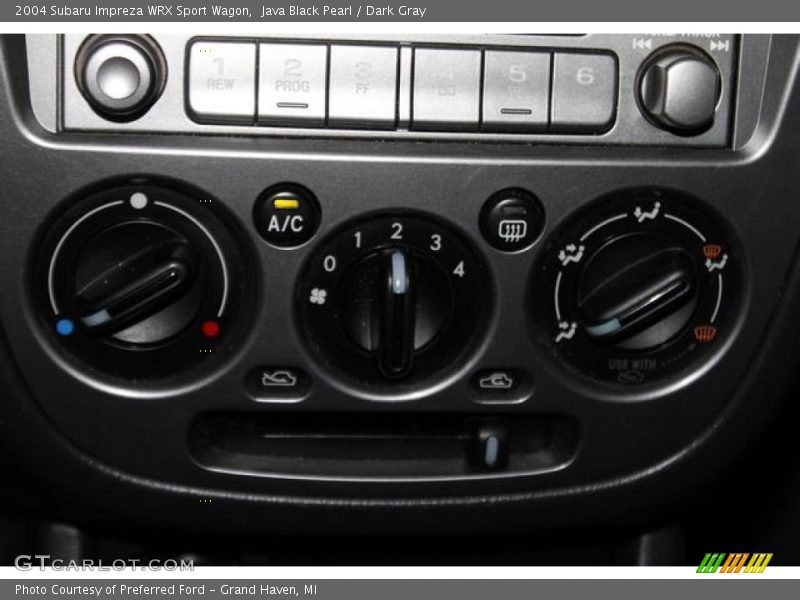 Java Black Pearl / Dark Gray 2004 Subaru Impreza WRX Sport Wagon