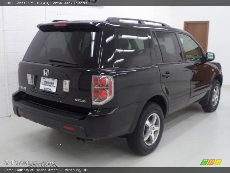 Formal Black / Saddle 2007 Honda Pilot EX 4WD