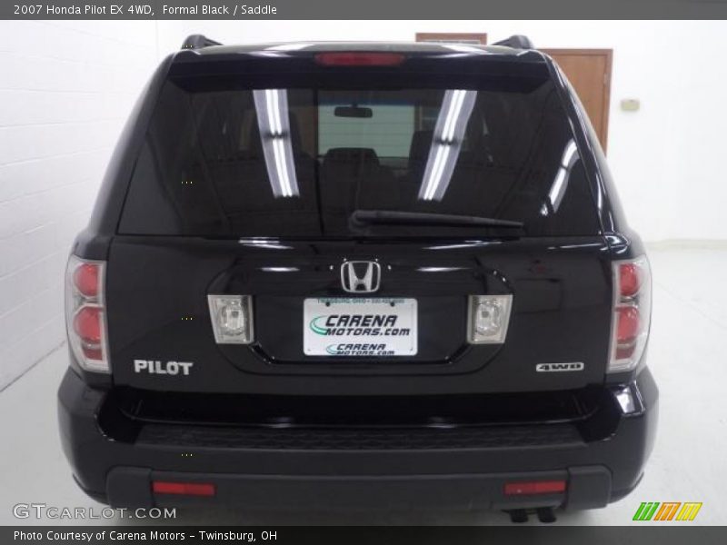 Formal Black / Saddle 2007 Honda Pilot EX 4WD