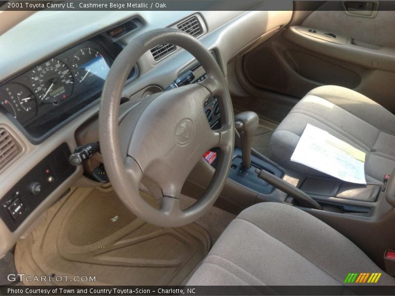 Cashmere Beige Metallic / Oak 2001 Toyota Camry LE