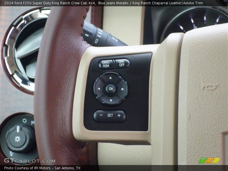 Controls of 2014 F250 Super Duty King Ranch Crew Cab 4x4