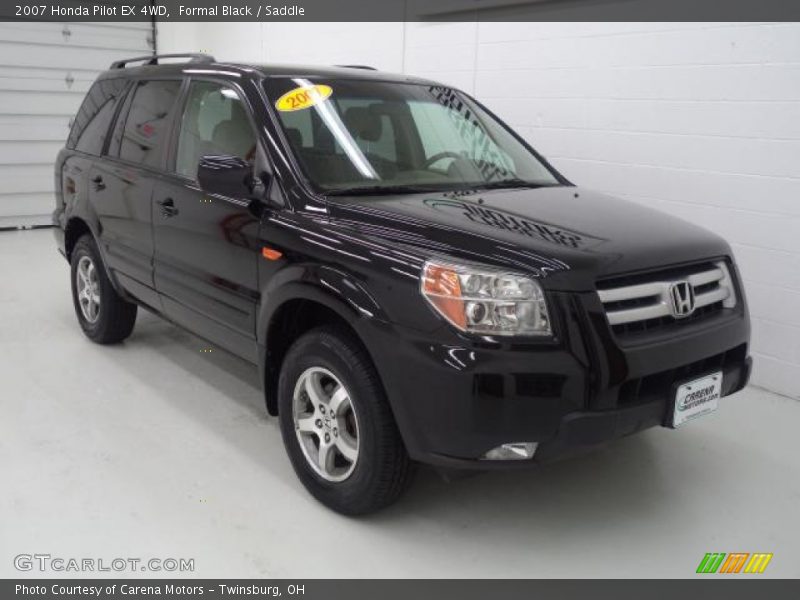 Formal Black / Saddle 2007 Honda Pilot EX 4WD