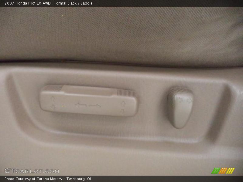 Formal Black / Saddle 2007 Honda Pilot EX 4WD