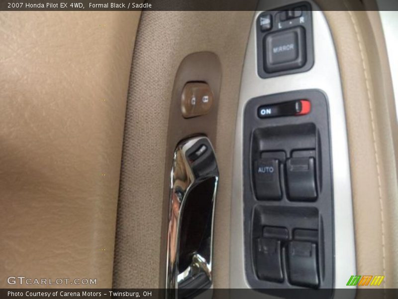 Formal Black / Saddle 2007 Honda Pilot EX 4WD