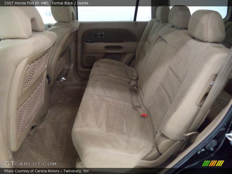 Formal Black / Saddle 2007 Honda Pilot EX 4WD