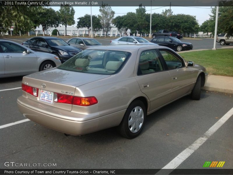 Cashmere Beige Metallic / Oak 2001 Toyota Camry LE