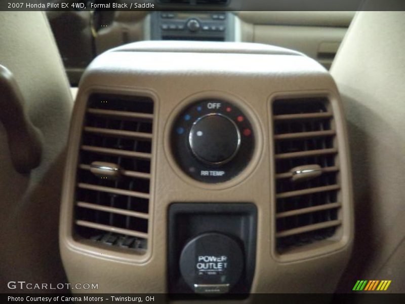 Formal Black / Saddle 2007 Honda Pilot EX 4WD