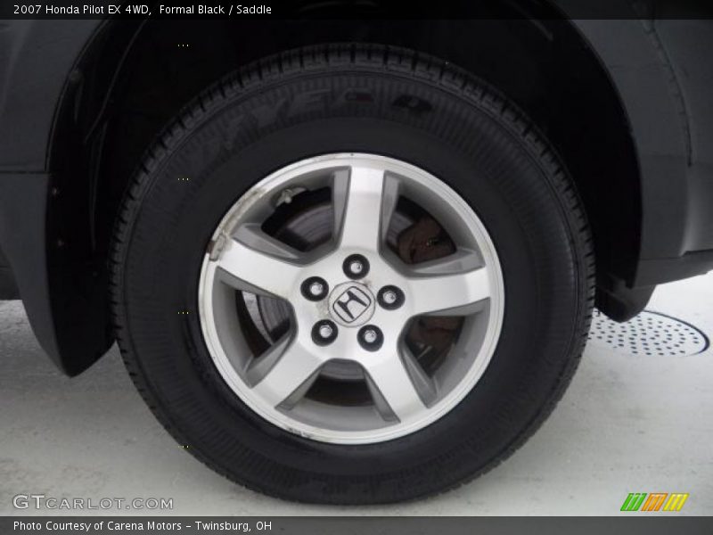 Formal Black / Saddle 2007 Honda Pilot EX 4WD