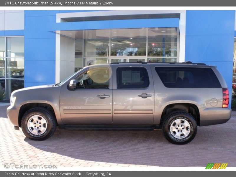 Mocha Steel Metallic / Ebony 2011 Chevrolet Suburban LS 4x4