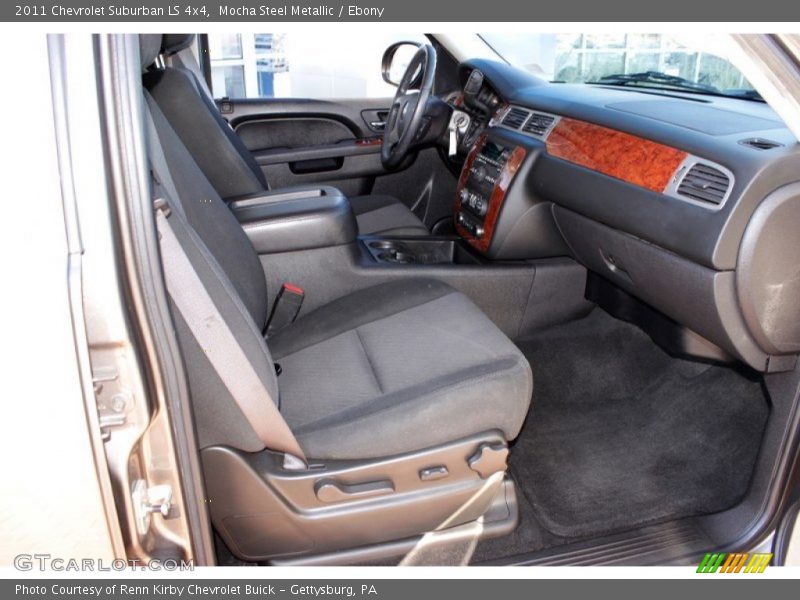 Mocha Steel Metallic / Ebony 2011 Chevrolet Suburban LS 4x4