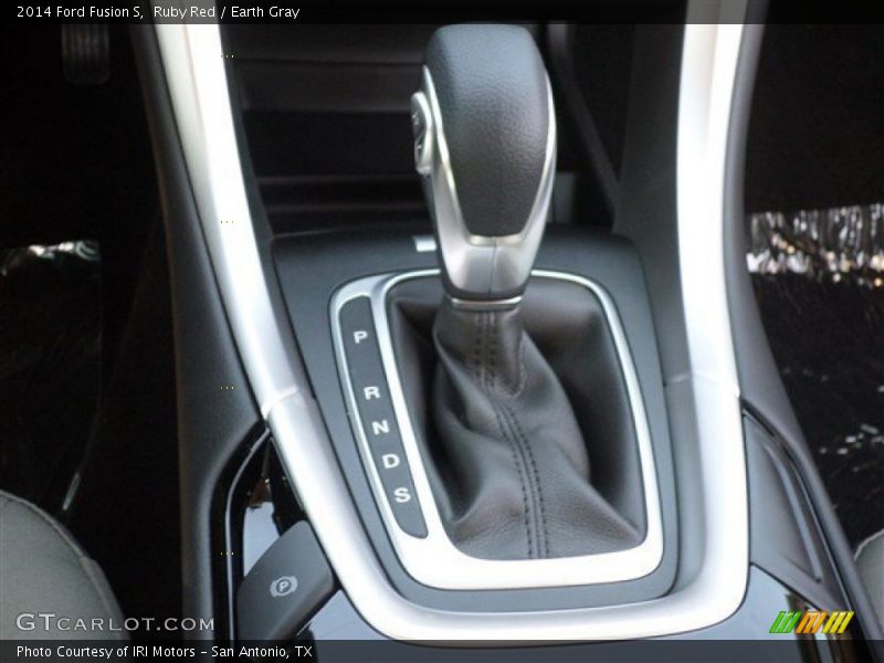 Ruby Red / Earth Gray 2014 Ford Fusion S