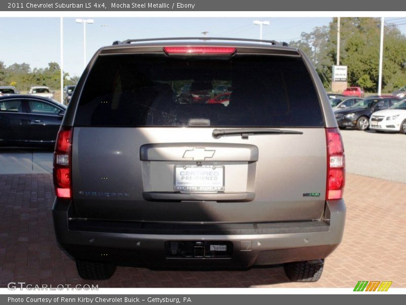 Mocha Steel Metallic / Ebony 2011 Chevrolet Suburban LS 4x4