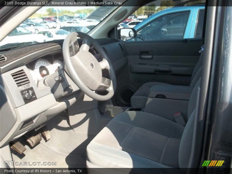 Mineral Gray Metallic / Medium Slate Gray 2005 Dodge Durango SLT