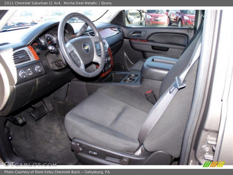 Mocha Steel Metallic / Ebony 2011 Chevrolet Suburban LS 4x4