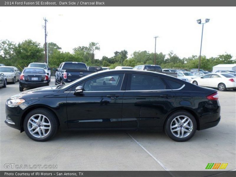 Dark Side / Charcoal Black 2014 Ford Fusion SE EcoBoost