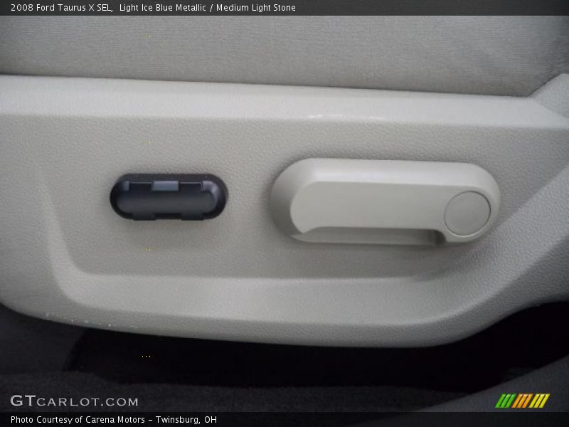 Light Ice Blue Metallic / Medium Light Stone 2008 Ford Taurus X SEL