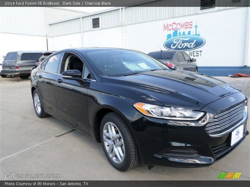 Dark Side / Charcoal Black 2014 Ford Fusion SE EcoBoost