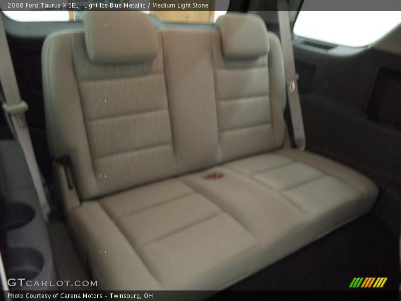 Light Ice Blue Metallic / Medium Light Stone 2008 Ford Taurus X SEL