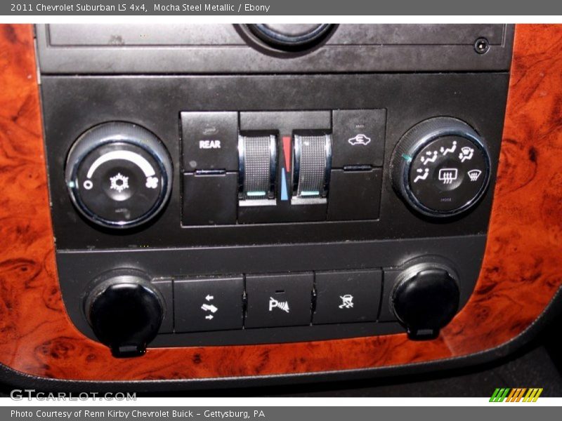 Mocha Steel Metallic / Ebony 2011 Chevrolet Suburban LS 4x4