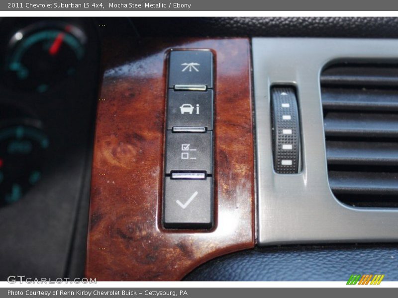 Mocha Steel Metallic / Ebony 2011 Chevrolet Suburban LS 4x4