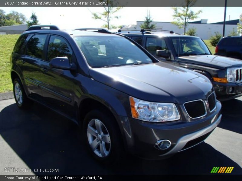 Granite Grey Metallic / Ebony 2007 Pontiac Torrent AWD