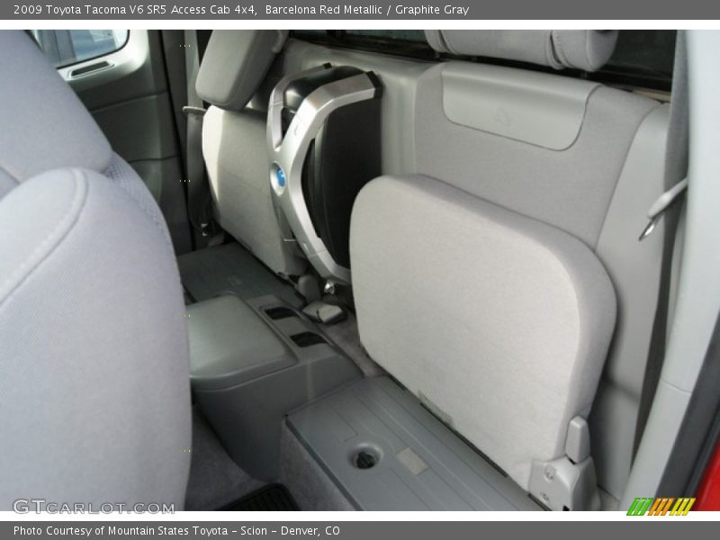 Barcelona Red Metallic / Graphite Gray 2009 Toyota Tacoma V6 SR5 Access Cab 4x4