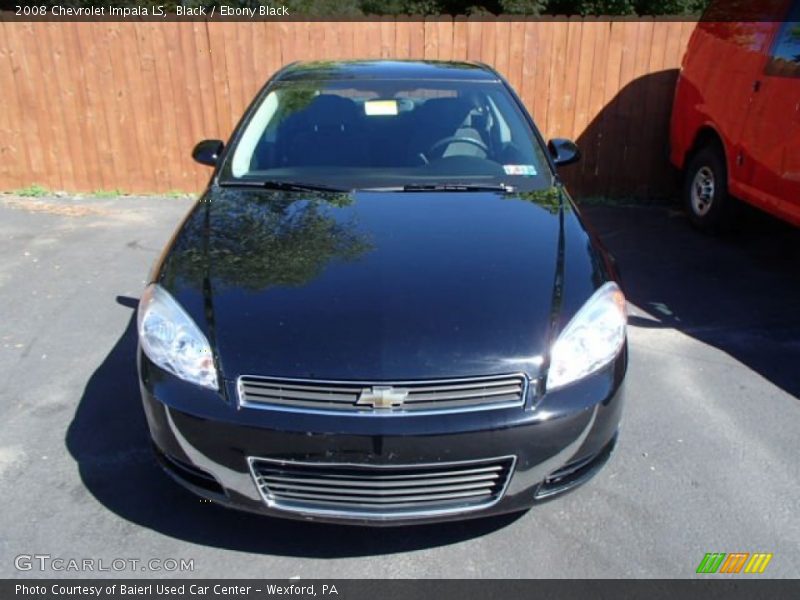 Black / Ebony Black 2008 Chevrolet Impala LS