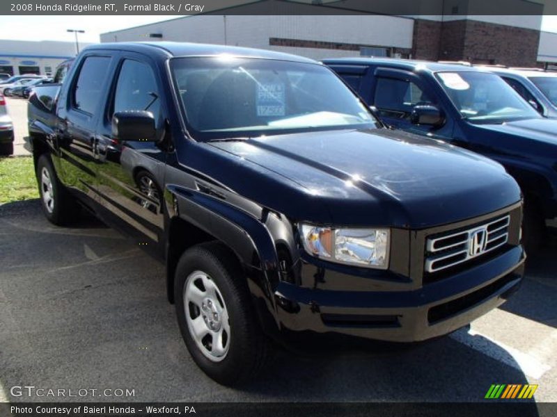 Formal Black / Gray 2008 Honda Ridgeline RT